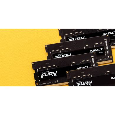 Kingston FURY 32 GB (2x16GB) SO-DIMM DDR4 3200 MHz Impact (KF432S20IBK2/32) 323593 фото
