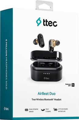 TTEC AirBeat Duo Black (2KM127S) 308355 фото