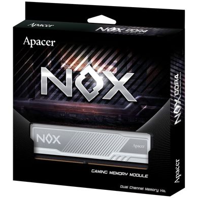 Apacer 32 GB (2x16GB) DDR4 3200 MHz NOX White (AH4U32G32C28YMWAA-2) 328957 фото