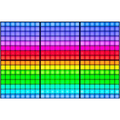 Twinkly Smart LED Squares 1+5 RGB Gen II IP20 16x16см кабель білий (TWQ064STW-07-BEU) 327808 фото