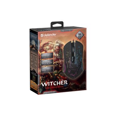 Defender Witcher GM-990 RGB Black (52990) 6525162 фото