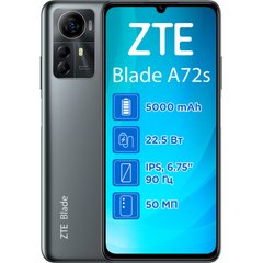 ZTE Blade A72S 4/128GB Grey 320589 фото
