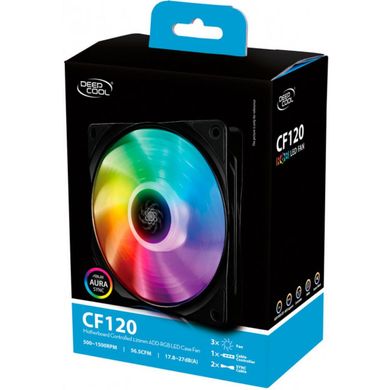 Deepcool CF 120 Three Pack (DP-FA-RGB-CF120-3) 327281 фото