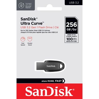 SanDisk 256 GB Ultra Curve Black (SDCZ550-256G-G46) 323260 фото
