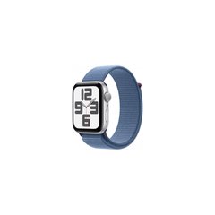 Apple Watch SE 2 GPS 44mm Silver Aluminium Case with Winter Blue Sport Loop (MREF3) 6915024 фото