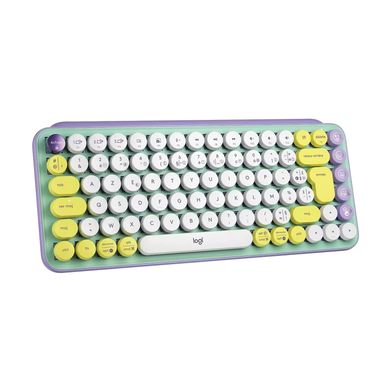 Logitech POP Keys Wireless Mechanical Keyboard UA Daydream Mint (920-010736) 325887 фото