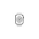 Apple Watch Series 8 GPS 45mm Silver Aluminum Case with White S. Band - M/L (MP6N3, MP6Q3) 6821840 фото 2