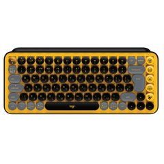 Logitech POP Keys Wireless Mechanical Keyboard UA Blast Yellow (920-010735) 325888 фото