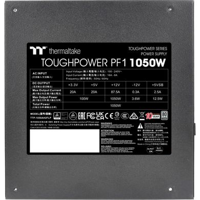 Thermaltake Toughpower PF1 1050W (PS-TPD-1050FNFAPE-1) 330678 фото