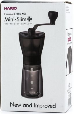 HARIO Ceramic Coffee Mill Mini-Slim + (MSS-1DTB) 313903 фото
