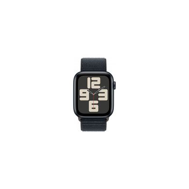 Apple Watch SE 2 GPS 44mm Midnight Aluminium Case with Midnight Sport Loop (MREA3) 6915021 фото
