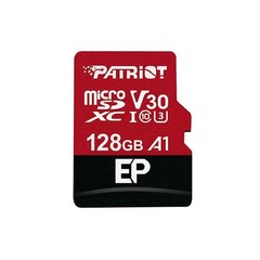 PATRIOT 128 GB microSDXC UHS-I U3 V30 A1 EP + SD adapter PEF128GEP31MCX 325648 фото