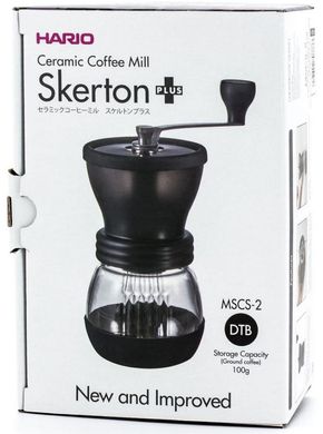 HARIO Ceramic Coffee Mill Skerton+ (MSCS-2DTB) 313904 фото