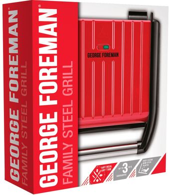 George Foreman Family Steel Grill 25040-56 304690 фото