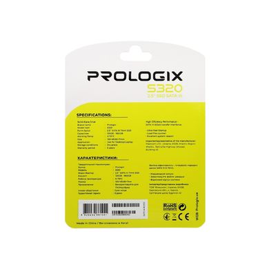 Prologix S320 120 GB (PRO120GS320) 325548 фото