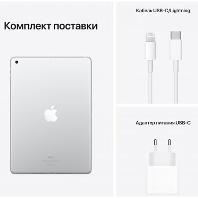 Apple iPad 10.2 2021 Wi-Fi 64GB Silver (MK2L3) 329744 фото