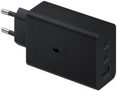 Samsung 65W Power Adapter Trio w/o cable Black (EP-T6530NBEG) 318228 фото