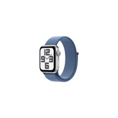 Apple Watch SE 2 GPS 40mm Silver Aluminium Case with Winter Blue Sport Loop (MRE33) 6915015 фото