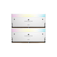Corsair 32 GB (2x16GB) DDR5 6000 MHz Dominator Titanium RGB White (CMP32GX5M2B6000C30W) 330016 фото