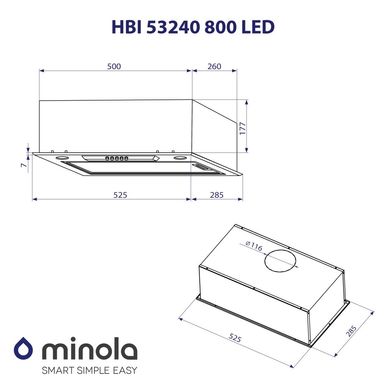 Minola HBI 53240 BL 800 LED 314902 фото