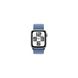 Apple Watch SE 2 GPS 40mm Silver Aluminium Case with Winter Blue Sport Loop (MRE33) 6915015 фото 2