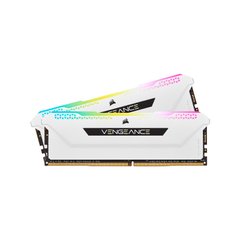 Corsair 32 GB (2x16GB) DDR4 3600 MHz Vengeance RGB Pro SL White (CMH32GX4M2D3600C18W) 330017 фото