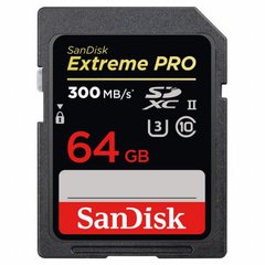 SanDisk 64 GB SDXC UHS-II U3 V90 Extreme Pro SDSDXDK-064G-GN4IN 323253 фото