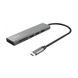 Trust Halyx Fast USB-C Hub & Card reader Aluminium (24191) 330265 фото 1