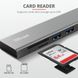 Trust Halyx Fast USB-C Hub & Card reader Aluminium (24191) 330265 фото 7