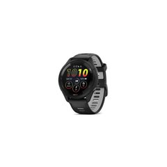 Garmin Forerunner 265 Black Bezel and Case with Black/Powder Gray Silicone Band (010-02810-50) 327177 фото