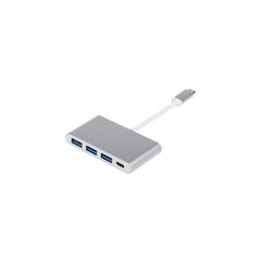 ATcom USB Type-C + USB 3.0 Hub 4-ports to USB Type-C Silver (12808) 326744 фото