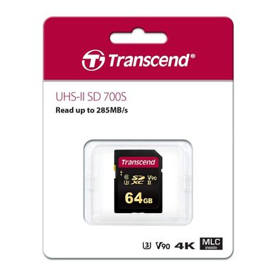 Transcend 64 GB SDXC UHS-II U3 700S TS64GSDC700S 323103 фото