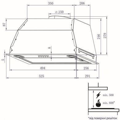 Minola HBI 5622 BL 1000 LED 321802 фото