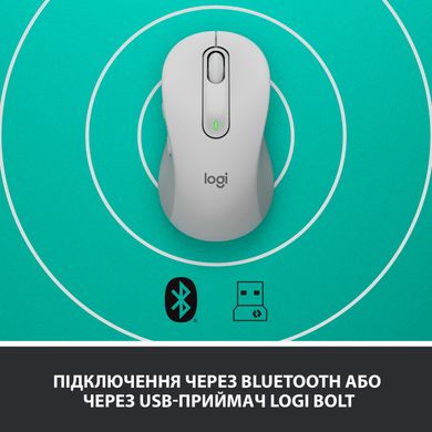 Logitech Signature M650 L Wireless Mouse Off-White (910-006238) 317314 фото
