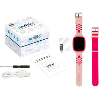 AmiGo GO005 4G WIFI Thermometer Pink 310230 фото