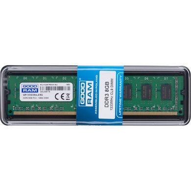 GOODRAM 8 GB DDR3 1333 MHz (GR1333D364L9/8G) 326244 фото