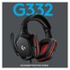 Logitech Wired Gaming Headset G332 Black (981-000757) 308467 фото 2