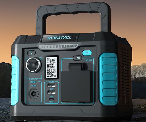 Romoss RS300 Black Blue 600W (RS300-2B2-G153H) 318330 фото