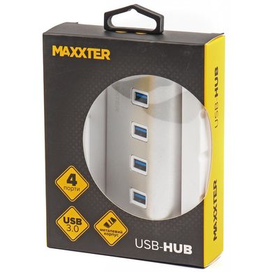 Maxxter 4-port (HU3A-4P-01) 1604831 фото