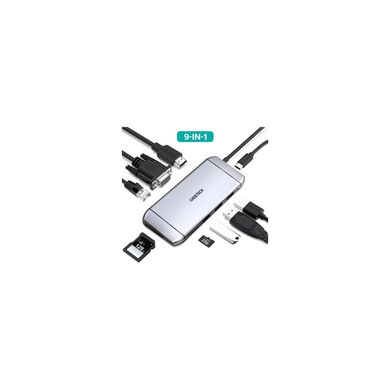 Choetech 9-in-1 USB-C Multiport Adapter (HUB-M15-GY) 1606160 фото