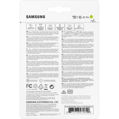 Samsung 128 GB microSDXC Class 10 UHS-I U3 V30 A2 EVO Plus + SD Adapter MB-MC128KA 330276 фото