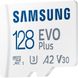 Samsung 128 GB microSDXC Class 10 UHS-I U3 V30 A2 EVO Plus + SD Adapter MB-MC128KA 330276 фото 2