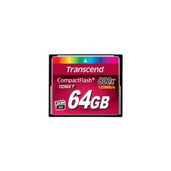 Transcend 64 GB 800X CompactFlash Card TS64GCF800 323115 фото