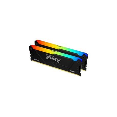 Kingston FURY 16 GB (2x8GB) DDR4 3200 MHz Beast RGB (KF432C16BB2AK2/16) 328679 фото
