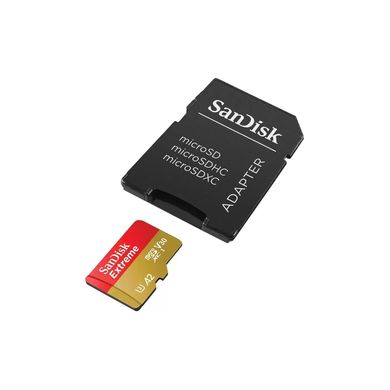 SanDisk 128 GB microSDXC UHS-I U3 V30 A2 Extreme (SDSQXAA-128G-GN6MA) 329226 фото