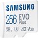 Samsung 256 GB microSDXC Class 10 UHS-I U3 V30 A2 EVO Plus + SD Adapter MB-MC256KA 330275 фото 2